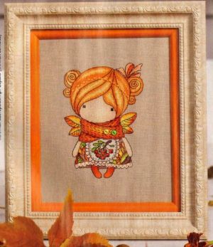 Девочка - очаровательная осень