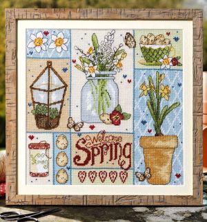 Весенний семплер-