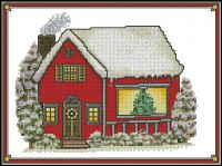 Домик рождественский