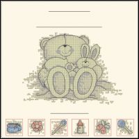 Anchor FRC44 Blanc Birth Sampler