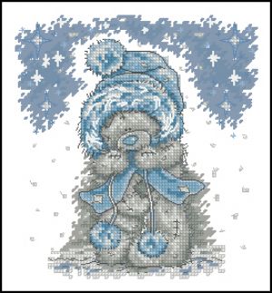 Вышивка крестом Холод