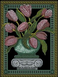 Cross my heart CSB-204 Timeless Tapesties Tulips