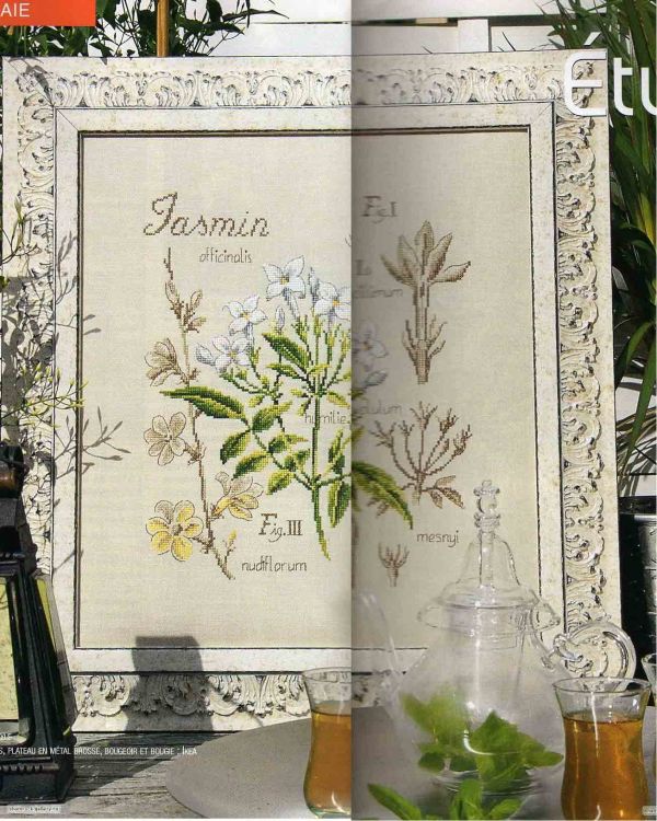 Вышивка крестом Жасмин