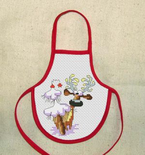 Фартух на бутылку - забавный олень