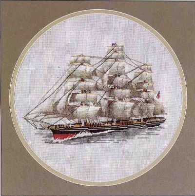 Вышивка крестом Cutty Sark