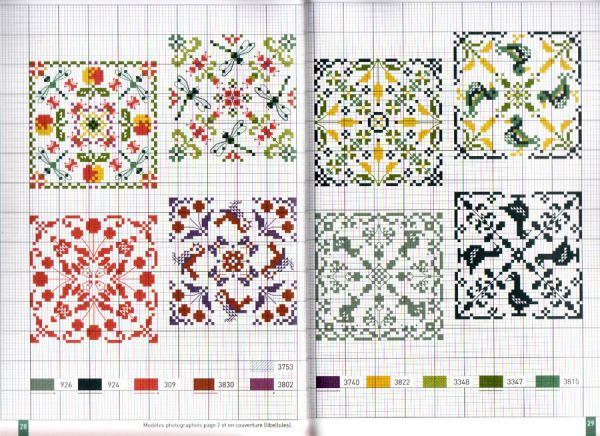 Вышивка крестом Мотивы для бикорню14