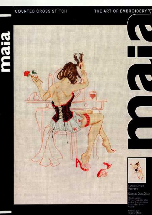 Вышивка крестом на свиданье