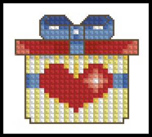 Вышивка крестом Миини-подарочек