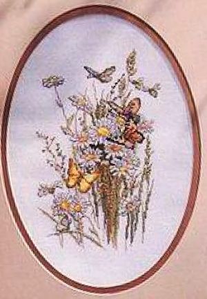 Вышивка крестом Летний букет
