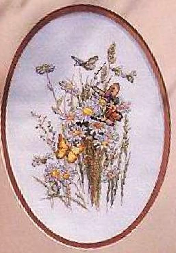 Вышивка крестом Летний букет