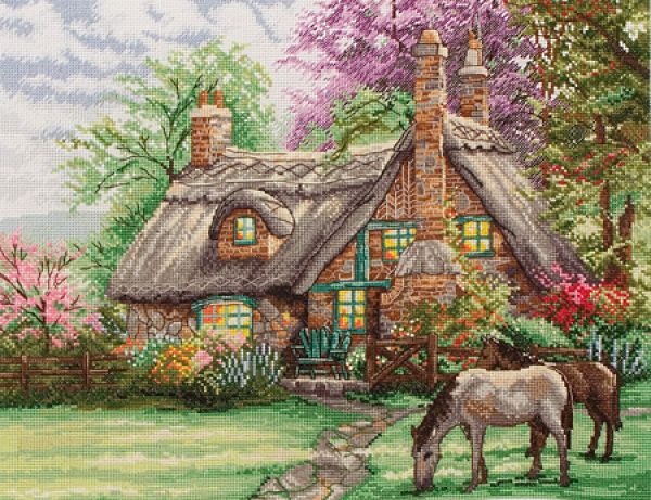 Вышивка крестом Идеальный летний день