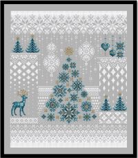 Зимний снегопад