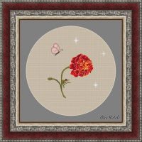 Вышивка крестом Огненный бархат