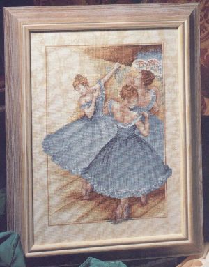 Вышивка крестом Балерины