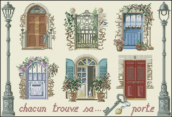 Вышивка крестом Сделай свой ход