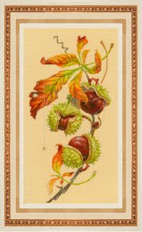 Вышивка крестом Каштан