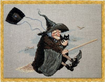 Вышивка крестом Nimue Babayaga