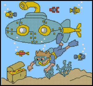 На морское дно