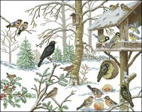 Вышивка бисером Птичий базар