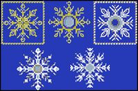CS Snowflake Cards Pretty Beads