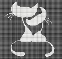 Пара влюблённых котиков