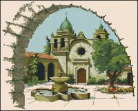 Вышивка крестом Дом Господа