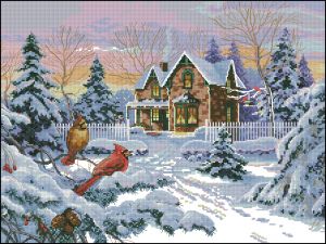 Dimensions 35155 Winter Memories