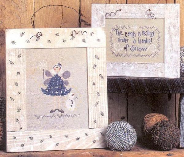 Вышивка крестом Фея зимних снегов