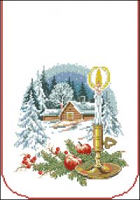 Новогодняя салфетка Cewec V6266