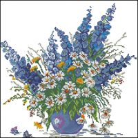 ChI V-050 Blue Bouquet