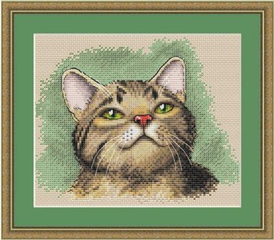 Вышивка крестом Мурчащий