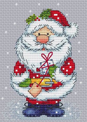 Санта Клаус с подарками