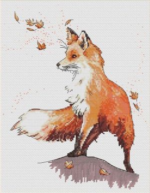 Осенняя лиса