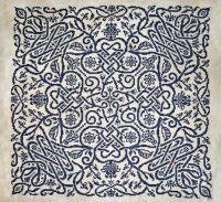 Вышивка крестом Узорная подушка