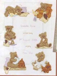 Вышивка крестом Веселый день мишки