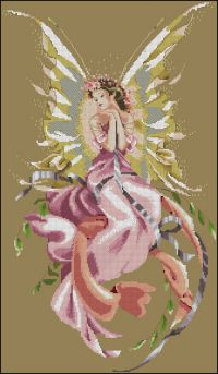 Вышивка крестом Титания - королева фей