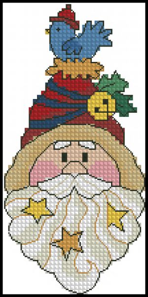 Мини-Санта - открытка