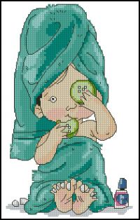 схема для вышивки крестом Как взрослые