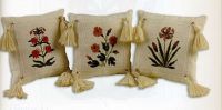 Вышивка крестом Декоративные цветочные подушки