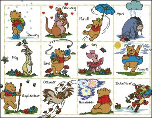 Календарь Винни Пуха