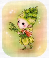 Вышивка крестом Бамбуковый эльф