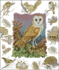 Anchor APC-903 Owl and Woodland Wildlife