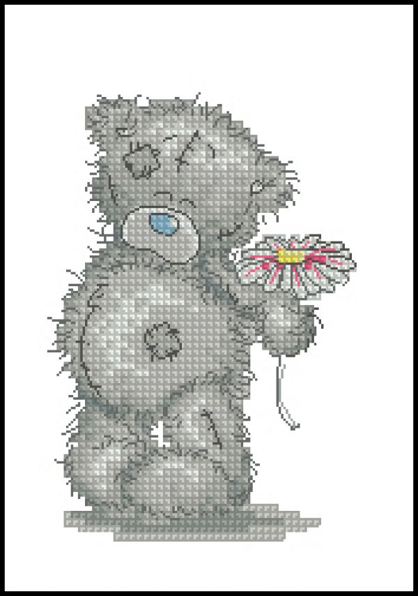 Вышивка крестом Ромашка для тебя