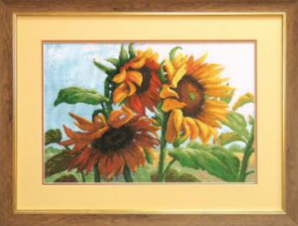 схема вышивки крестом осколки солнечного дня