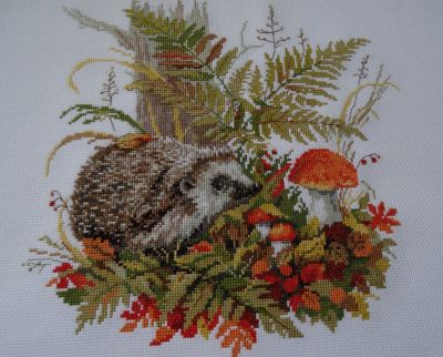 Вышивка крестом Тихая охота