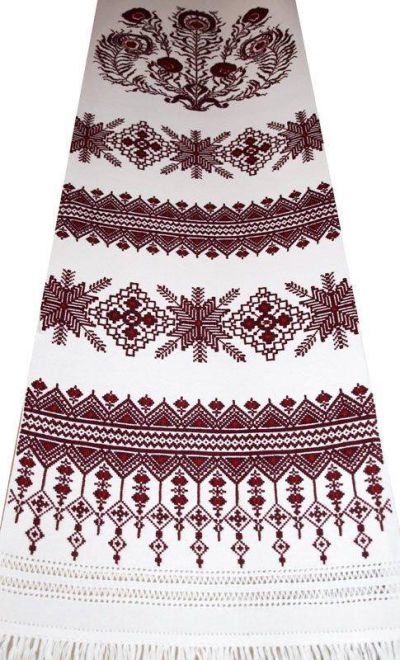 схема для вышивки крестом Свадебный рушнык