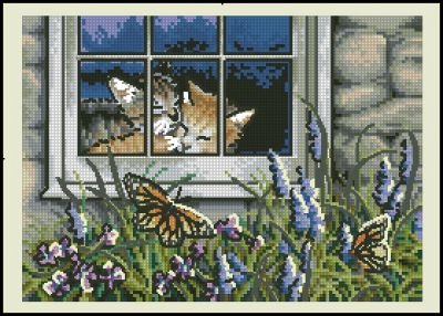 Вышивка крестом Мамина любовь