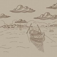 Вышивка крестом Умиротворение