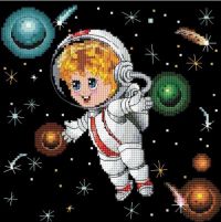 Вышивка крестом Наш космос