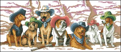 Вышивка крестом Великолепная семерка